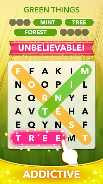 Скачать взлом Word Heaps Search — Word Games (Ворд Хипс Срч)  [МОД Menu] — стабильная версия apk на Андроид screen 2