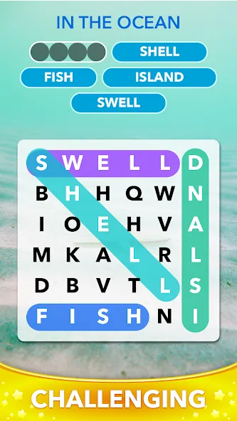 Скачать взлом Word Heaps Search — Word Games (Ворд Хипс Срч)  [МОД Menu] — стабильная версия apk на Андроид screen 3