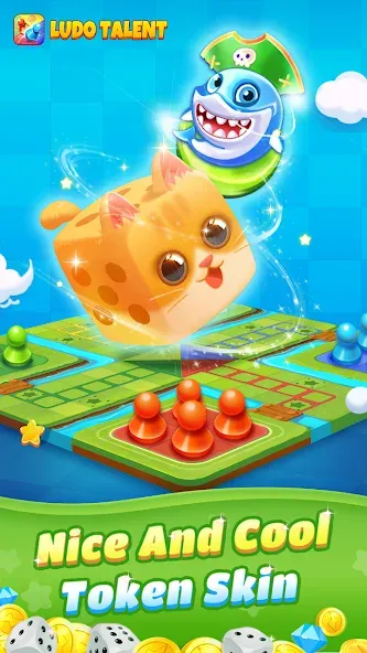 Скачать взлом Ludo Talent — Game & Chatroom (Лудо Талент)  [МОД Unlocked] — последняя версия apk на Андроид screen 3