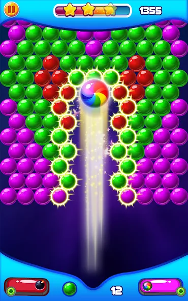 Взлом Bubble Shooter 2 (Бабл Шутер 2)  [МОД Много монет] — стабильная версия apk на Андроид screen 2