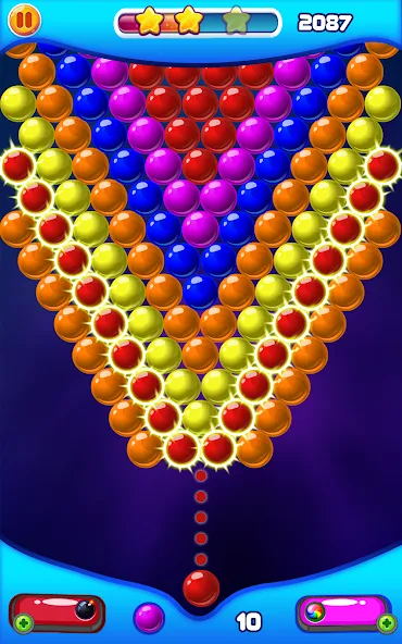 Взлом Bubble Shooter 2 (Бабл Шутер 2)  [МОД Много монет] — стабильная версия apk на Андроид screen 3