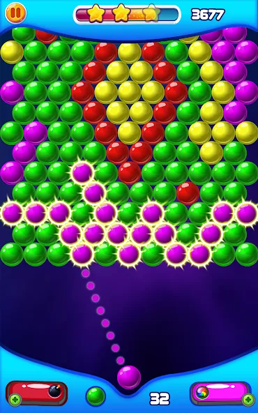 Взлом Bubble Shooter 2 (Бабл Шутер 2)  [МОД Много монет] — стабильная версия apk на Андроид screen 4