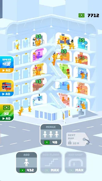 Взлом Shopping Mania (Шоппинг Мания)  [МОД Бесконечные монеты] — полная версия apk на Андроид screen 1