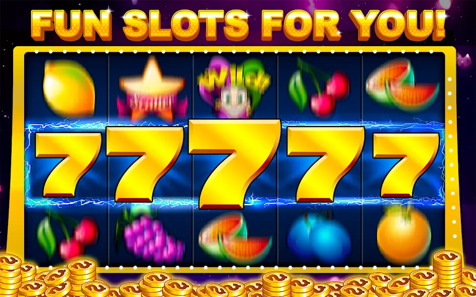 Скачать взлом Slots — Slot machines  [МОД Много монет] — последняя версия apk на Андроид screen 1