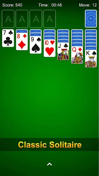 Взломанная Solitaire — Classic Card Game (Солитер)  [МОД Все открыто] — стабильная версия apk на Андроид screen 2