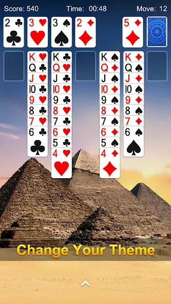 Взломанная Solitaire — Classic Card Game (Солитер)  [МОД Все открыто] — стабильная версия apk на Андроид screen 4