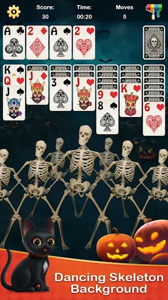 Взлом Solitaire Jigsaw Puzzle (Солитер Пазл)  [МОД Меню] — последняя версия apk на Андроид screen 5