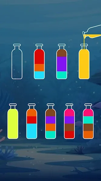 Взлом SortPuz™: Water Sort Puzzle (СортПаз)  [МОД Бесконечные деньги] — последняя версия apk на Андроид screen 3