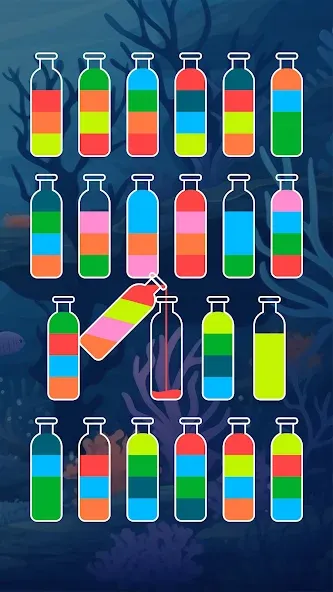 Взлом SortPuz™: Water Sort Puzzle (СортПаз)  [МОД Бесконечные деньги] — последняя версия apk на Андроид screen 4