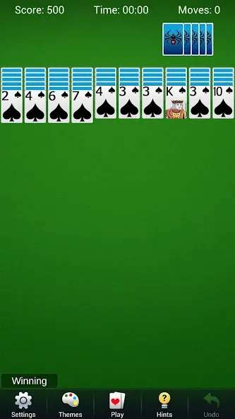 Взлом Spider Solitaire — Card Games  [МОД Много монет] — стабильная версия apk на Андроид screen 4