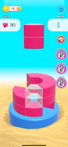 Взлом Color Wall 3D: Brain Puzzle (Цветная стена 3D)  [МОД Menu] — последняя версия apk на Андроид screen 1