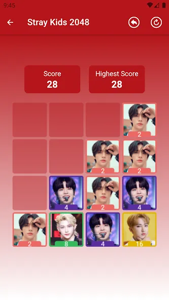 Скачать взлом Stray Kids 2048 Game (Стрей Кидз 2048 игра)  [МОД Menu] — последняя версия apk на Андроид screen 4