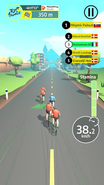 Взломанная Tour de France Cycling Legends (Циклинг Легенды)  [МОД Menu] — стабильная версия apk на Андроид screen 1