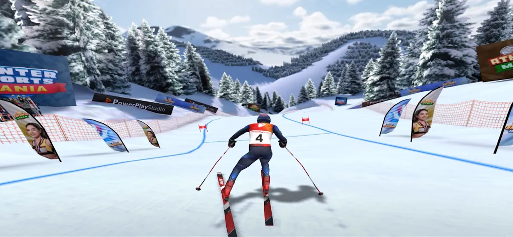 Взломанная Winter Sports Mania (Уинтер Спортс Мания)  [МОД Меню] — последняя версия apk на Андроид screen 4