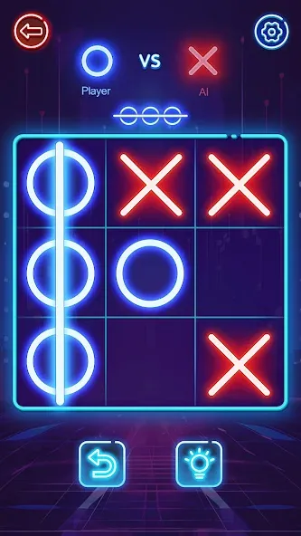 Скачать взломанную OX Game — XOXO · Tic Tac Toe  [МОД Unlimited Money] — полная версия apk на Андроид screen 1