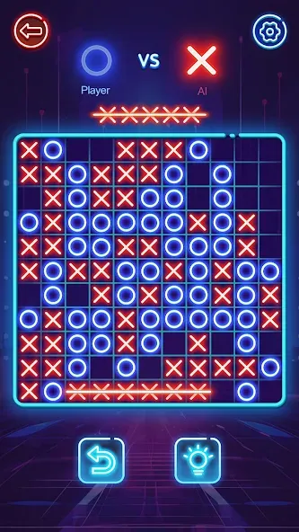 Скачать взломанную OX Game — XOXO · Tic Tac Toe  [МОД Unlimited Money] — полная версия apk на Андроид screen 4