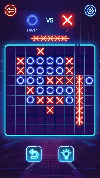 Скачать взломанную OX Game — XOXO · Tic Tac Toe  [МОД Unlimited Money] — полная версия apk на Андроид screen 5