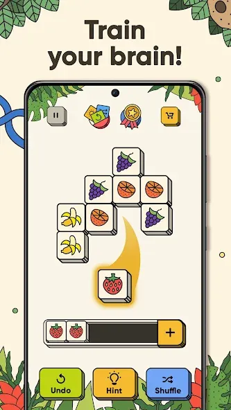 Взломанная 3 Tiles — Tile Matching Games (Тайлс)  [МОД Много монет] — полная версия apk на Андроид screen 2