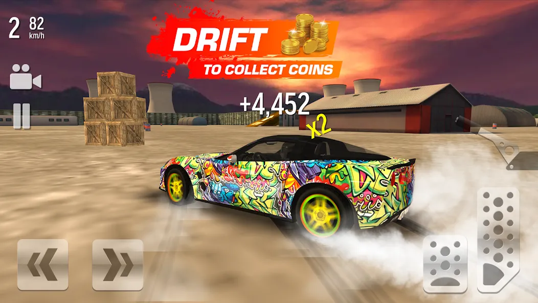 Взлом Drift Max — Car Racing (Дрифт Макс)  [МОД Mega Pack] — последняя версия apk на Андроид screen 1