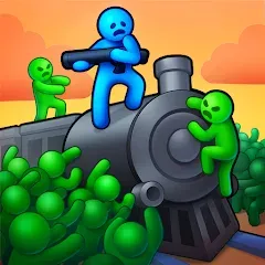 Train Defense: Zombie Game