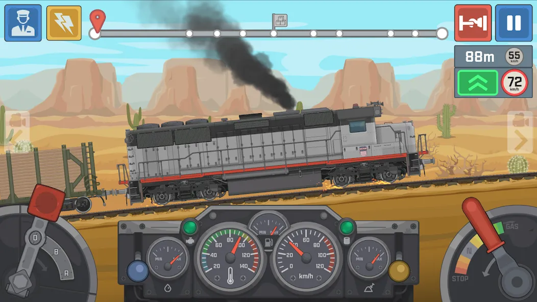 Взлом Train Simulator: Railroad Game (Трейн Симулятор)  [МОД Много денег] — стабильная версия apk на Андроид screen 1