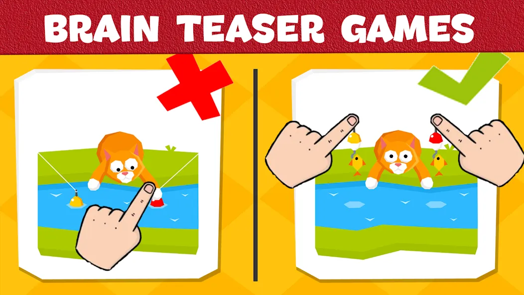 Скачать взлом Brain Games: Puzzle for adults  [МОД Все открыто] — последняя версия apk на Андроид screen 3