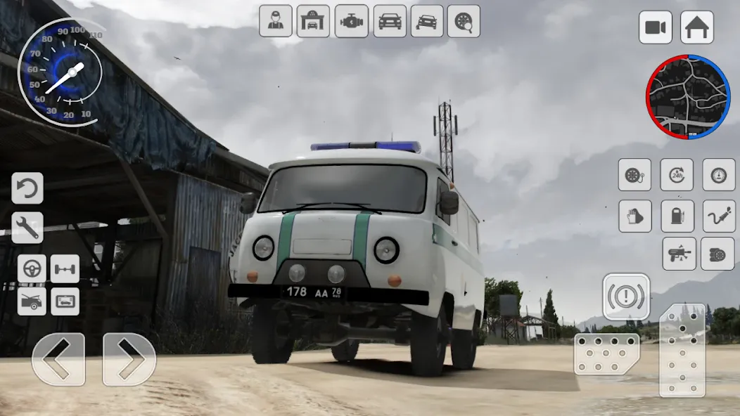 Взломанная UAZ Loaf: Special vehicle 4×4  [МОД Много монет] — стабильная версия apk на Андроид screen 1