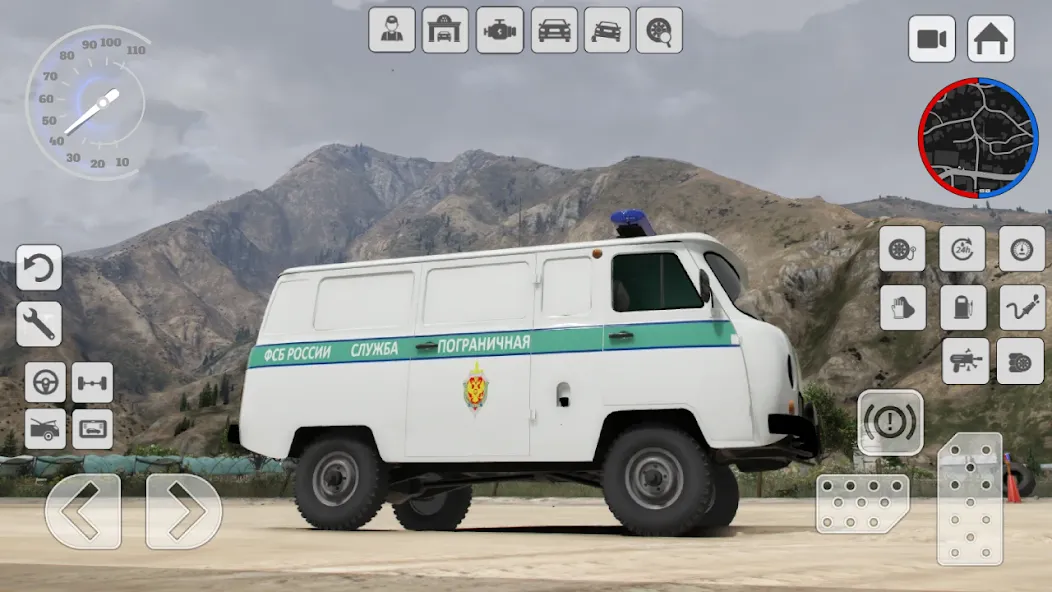 Взломанная UAZ Loaf: Special vehicle 4×4  [МОД Много монет] — стабильная версия apk на Андроид screen 3