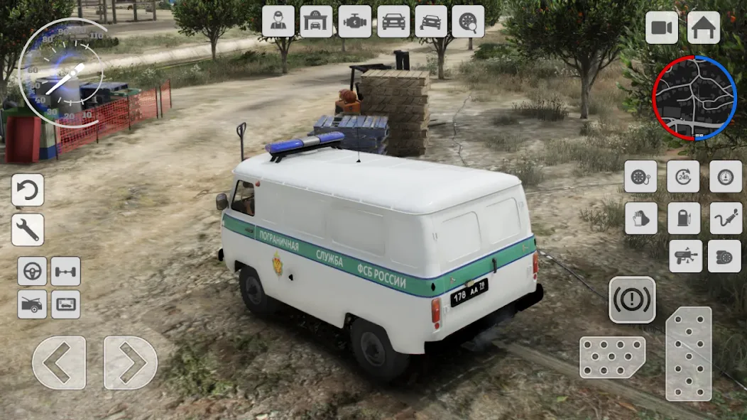 Взломанная UAZ Loaf: Special vehicle 4×4  [МОД Много монет] — стабильная версия apk на Андроид screen 4