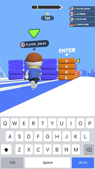 Взлом Type Sprint: Typing Games (Тайп Спринт)  [МОД Все открыто] — полная версия apk на Андроид screen 3