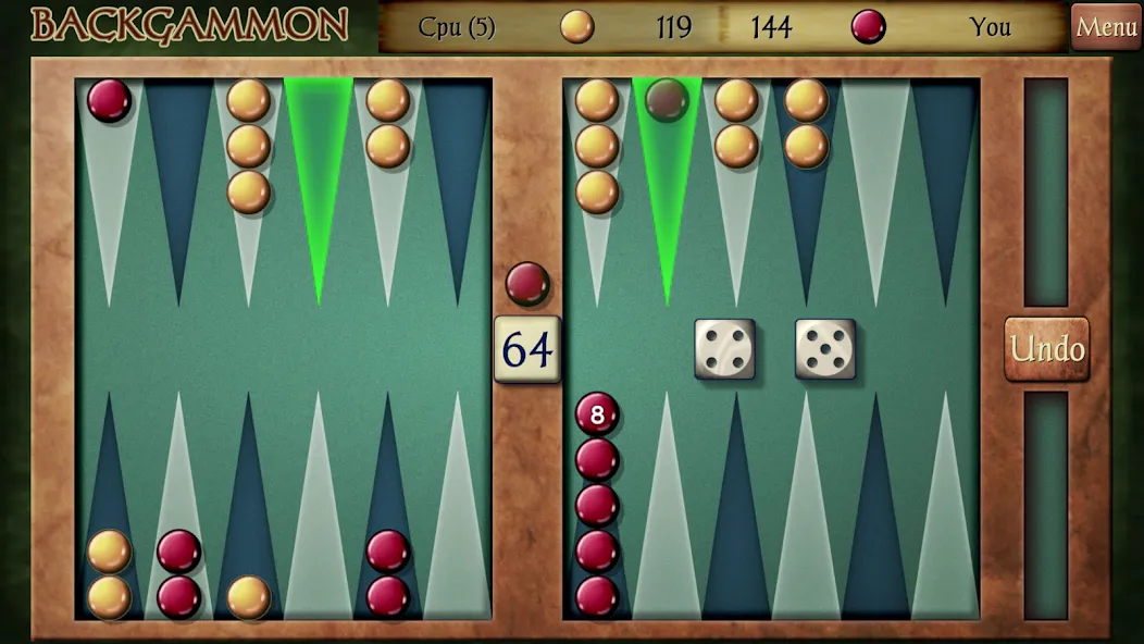 Скачать взлом Backgammon (Бэкгаммон)  [МОД Unlimited Money] — стабильная версия apk на Андроид screen 1