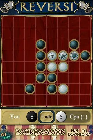 Скачать взломанную Reversi (Реверси)  [МОД Бесконечные монеты] — полная версия apk на Андроид screen 2