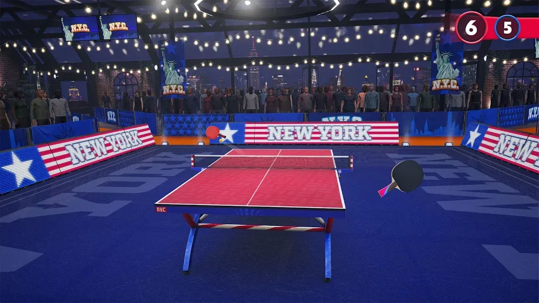 Взломанная Ping Pong Fury (Пингпонг Фьюри)  [МОД Бесконечные монеты] — полная версия apk на Андроид screen 5