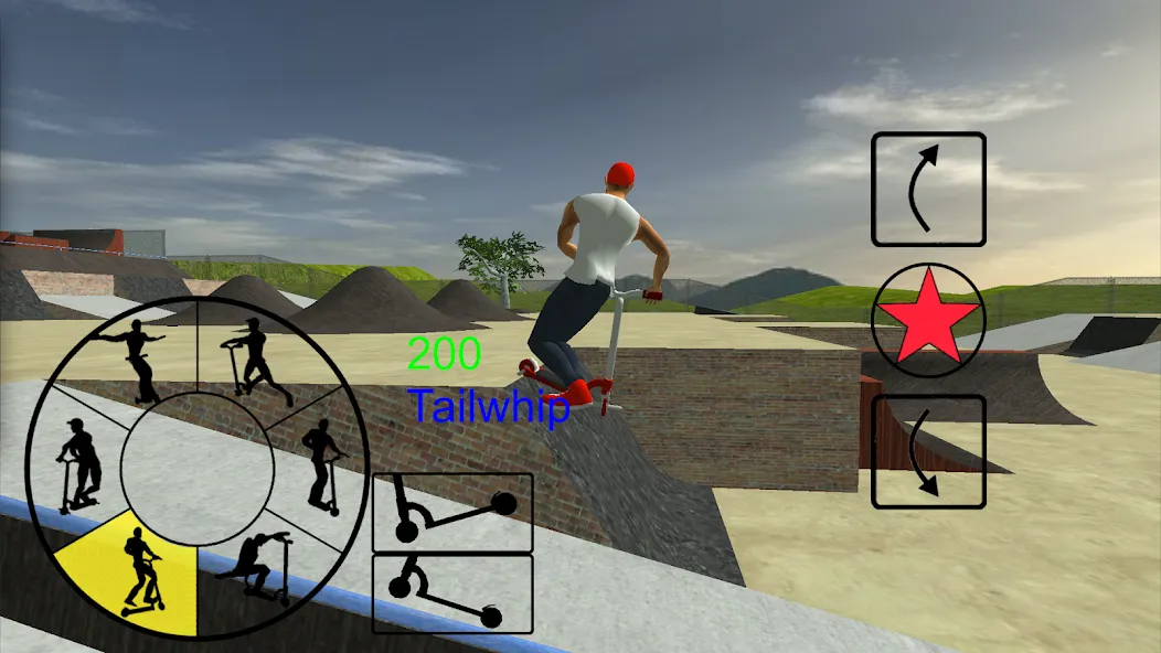 Скачать взлом Scooter Freestyle Extreme 3D (Скутер Фристайл Экстрим 3D)  [МОД Menu] — последняя версия apk на Андроид screen 1