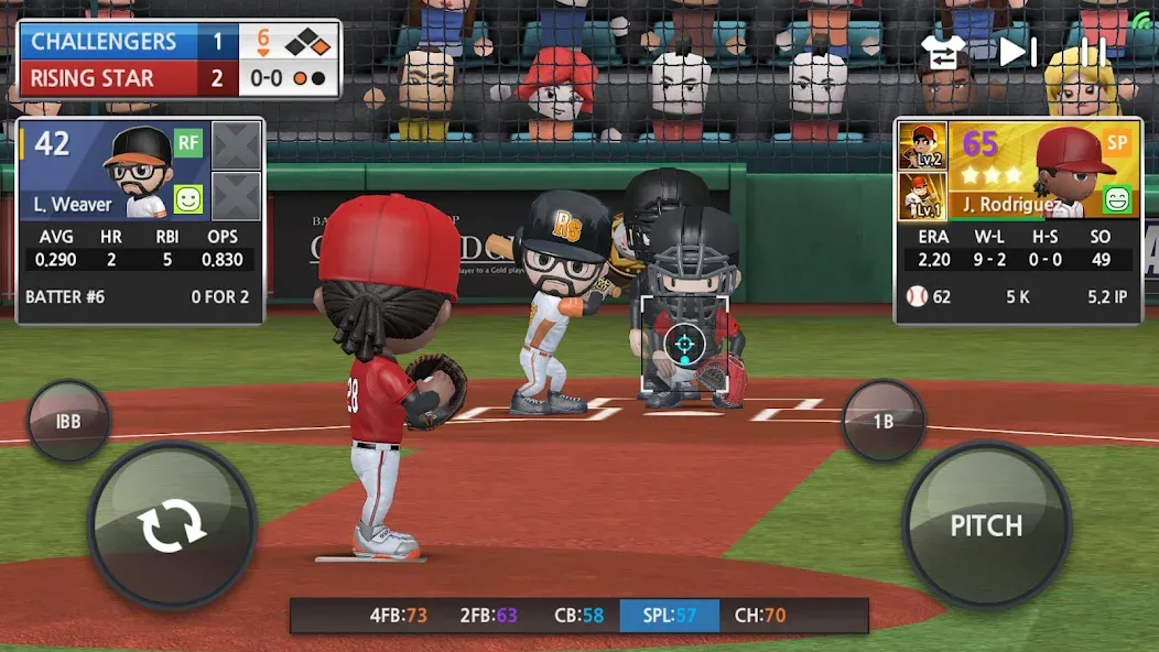 Скачать взломанную BASEBALL 9 (БЕЙСБОЛ 9)  [МОД Unlocked] — полная версия apk на Андроид screen 2