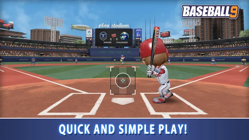 Скачать взломанную BASEBALL 9 (БЕЙСБОЛ 9)  [МОД Unlocked] — полная версия apk на Андроид screen 3