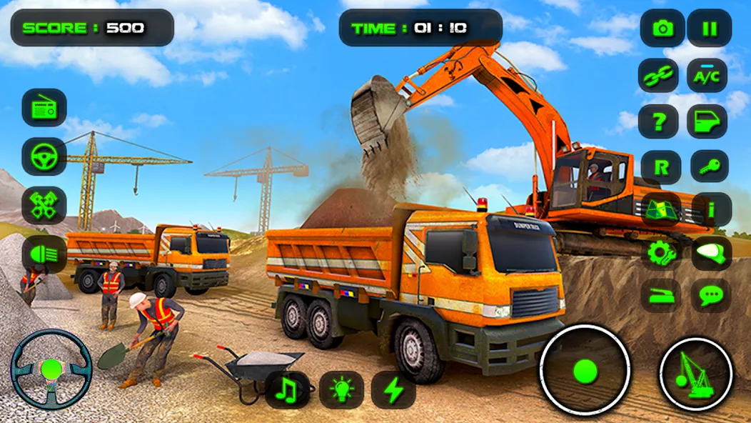 Взломанная City Construction: Sand Games  [МОД Бесконечные деньги] — стабильная версия apk на Андроид screen 1