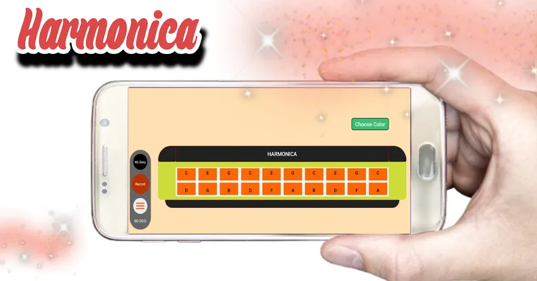 Взлом Virtual Harmonica  [МОД Menu] — последняя версия apk на Андроид screen 1