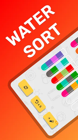 Скачать взлом Water Sort Puzzle Color Game  [МОД Все открыто] — стабильная версия apk на Андроид screen 1