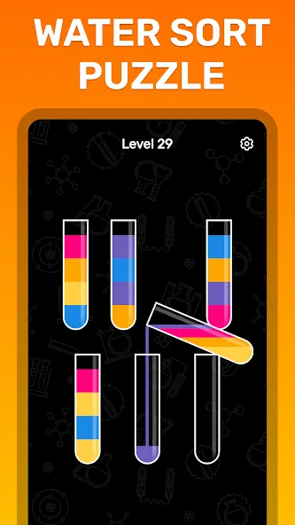Скачать взлом Water Sort Puzzle Color Game  [МОД Все открыто] — стабильная версия apk на Андроид screen 3