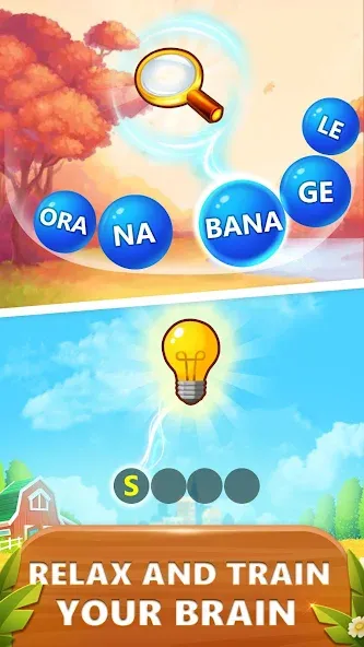 Скачать взлом Word Bubble Puzzle — Word Game  [МОД Unlocked] — стабильная версия apk на Андроид screen 4