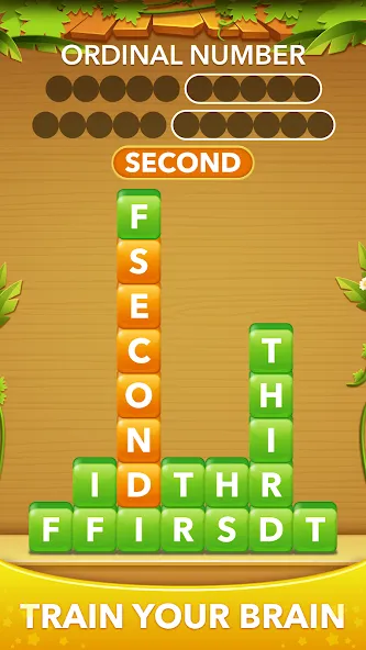 Взломанная Word Heaps -Connect Stack Word  [МОД Unlimited Money] — последняя версия apk на Андроид screen 1