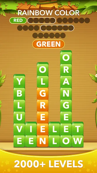 Взломанная Word Heaps -Connect Stack Word  [МОД Unlimited Money] — последняя версия apk на Андроид screen 2