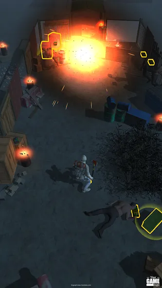 Скачать взломанную Zombie Assassin!  [МОД Бесконечные деньги] — полная версия apk на Андроид screen 3